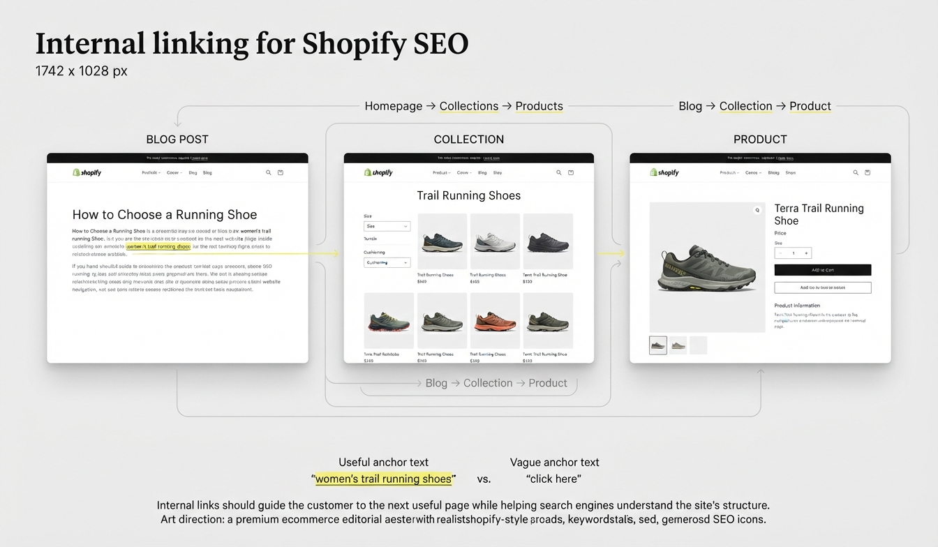 How Can You Use Internal Linking for Shopify SEO?