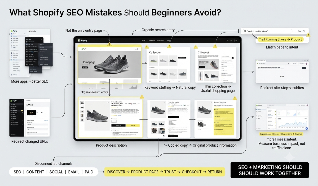 Shopify SEO Mistakes You Should Beginners Avoid
