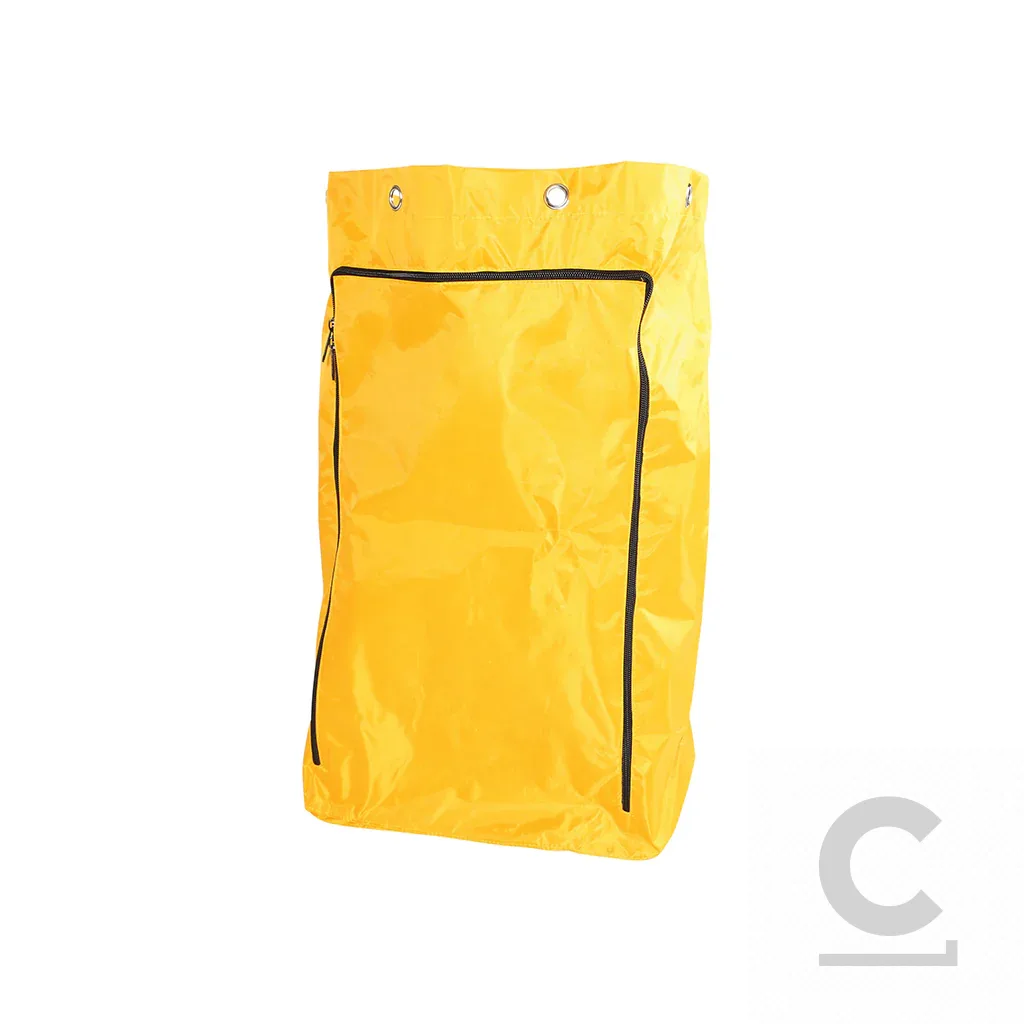 Vinyl Replacement Bag With Zipper - 12"L x 15"W x 27.5"H - Yellow - 6 Grommet