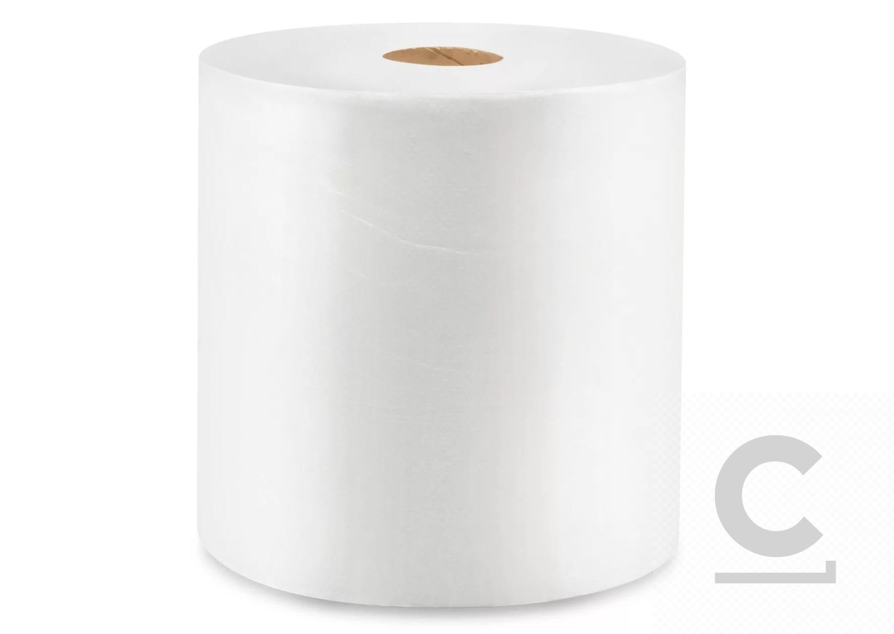 12x600' 1 Ply Roll Paper Towel - White