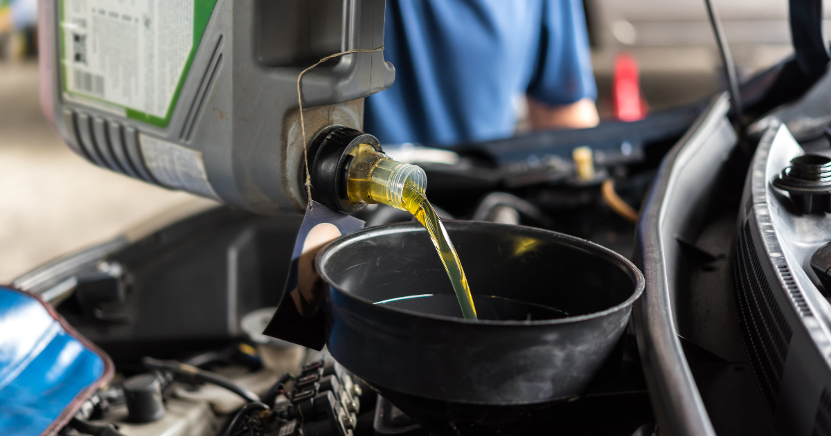 how to change engine oil in car