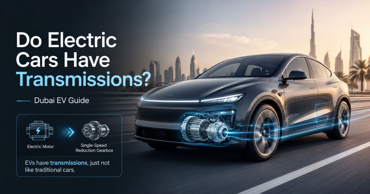 do electric cars have transmissions