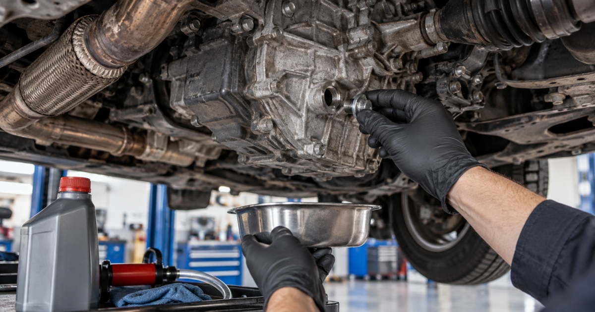 how to check gear oil in car