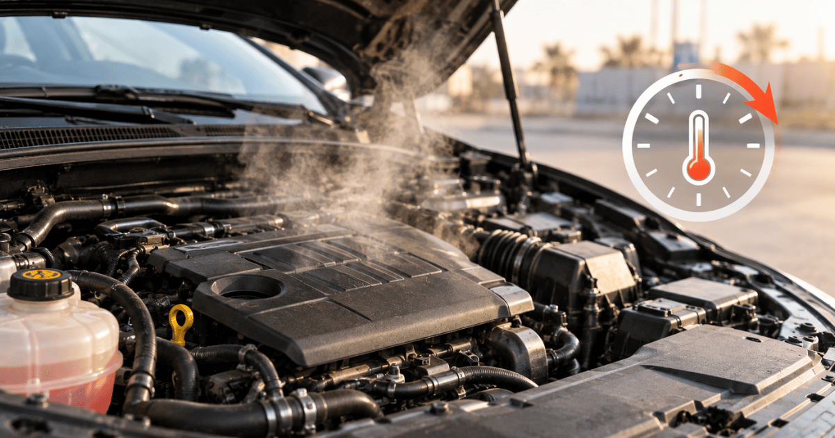 how long does it take for engine to cool down