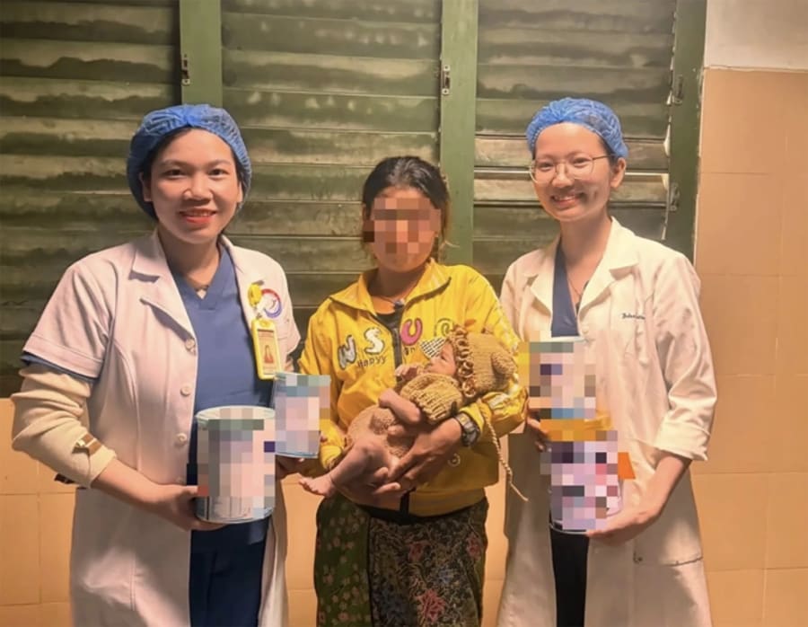 Sau 28 ng&agrave;y điều trị t&iacute;ch cực, b&eacute; Y.M đ&atilde; hồi phục tốt v&agrave; được xuất viện&nbsp;- Ảnh: BVCC.