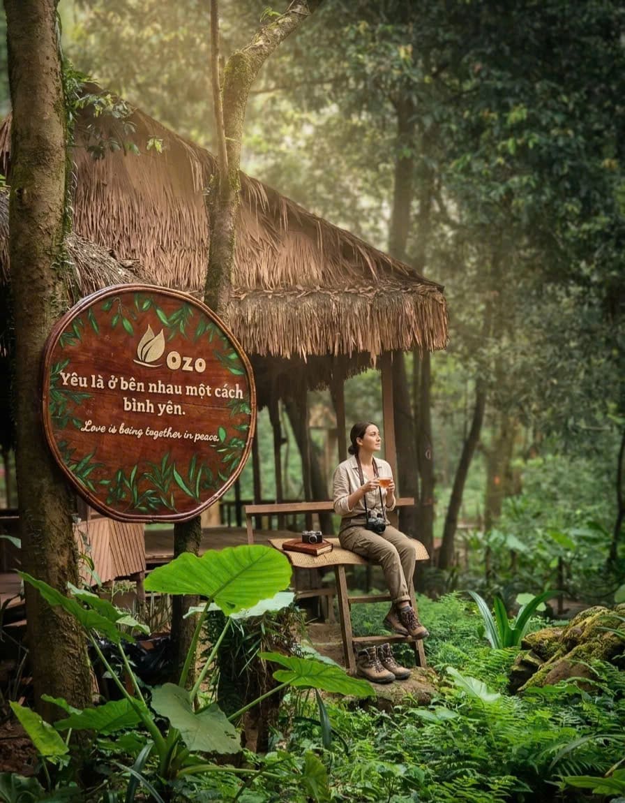 Ozo Park -điểm đến mùa xuân với nhiều trải nghiệm ấn tượng - Ảnh: Jungle Boss