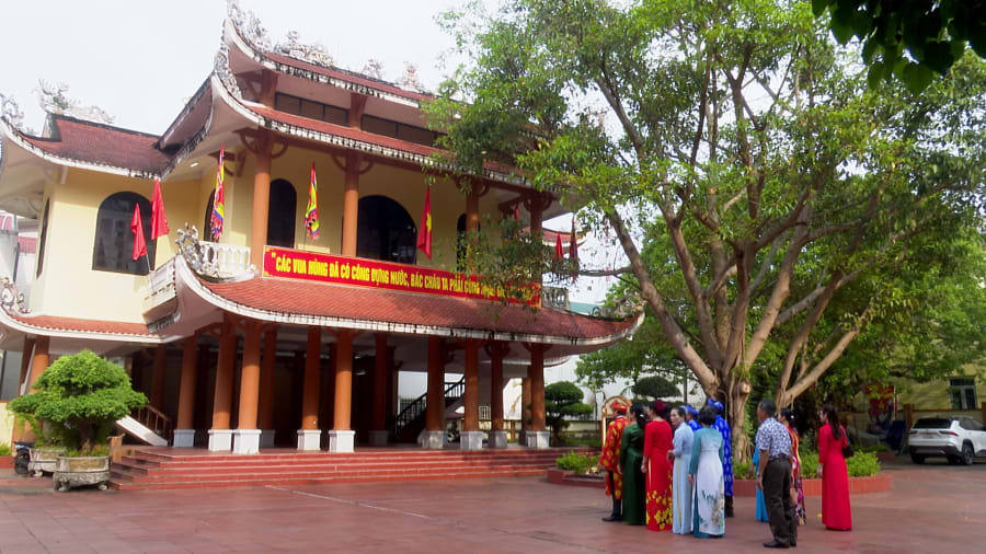 Quang cảnh khu vực Cây Đa – Chùa Ông, phường Đồng Hới.