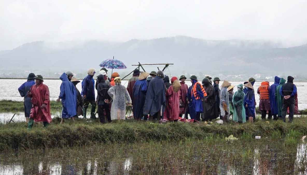 Khu vực tìm thấy nạn nhân Nguyễn Sỹ H. - Ảnh: C.T.V