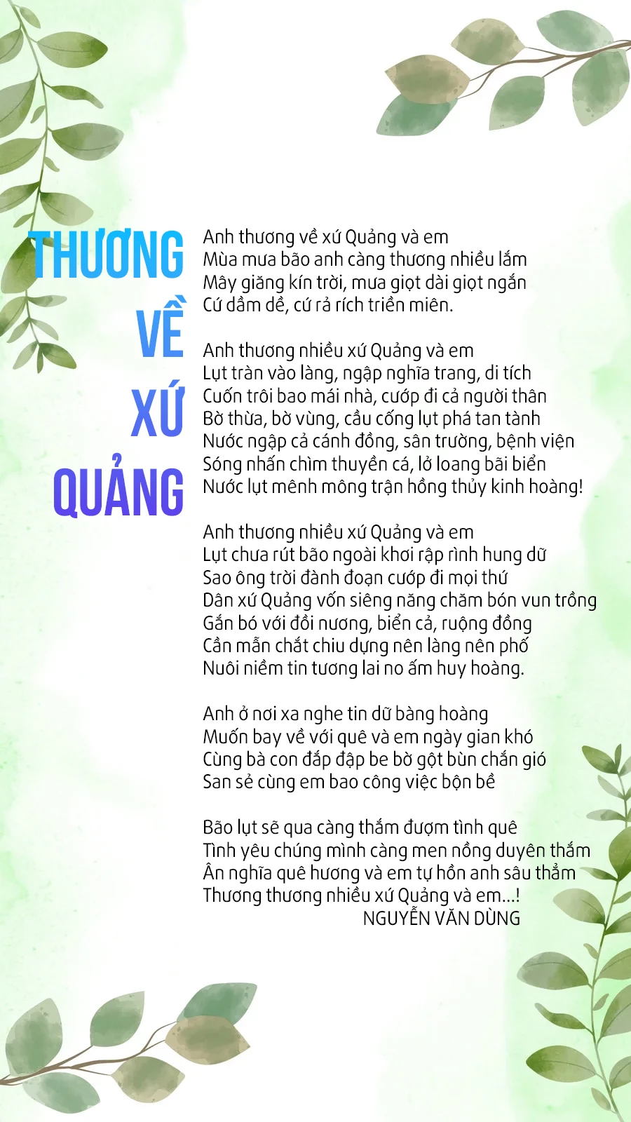 Thương về xứ Quảng Thương về xứ Quảng
