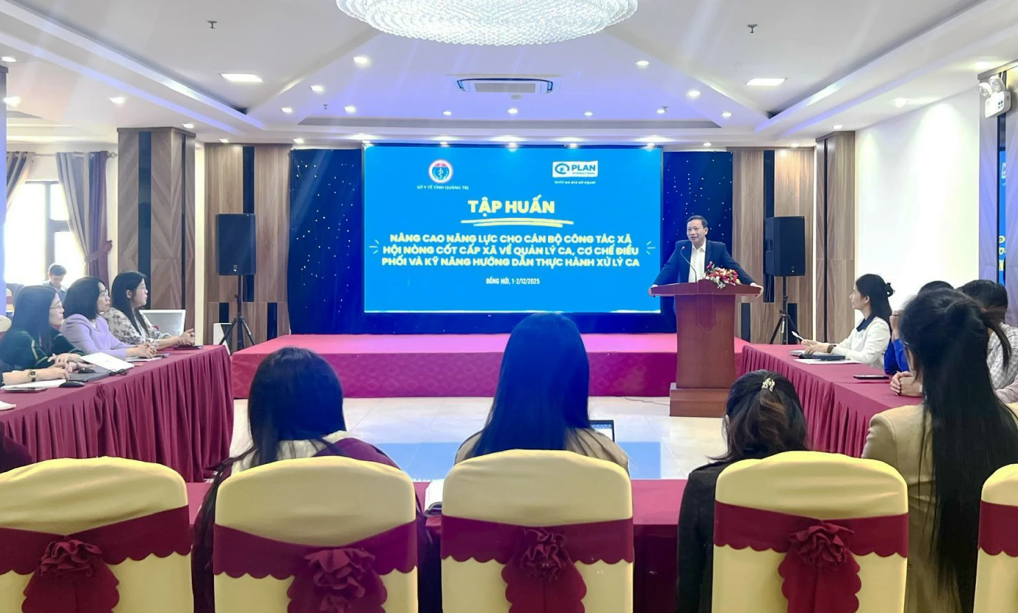 Quang cảnh lớp tập huấn - Ảnh: H.T