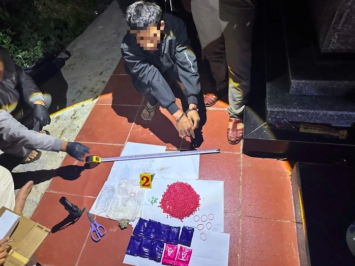 Tang vật ma túy được thu giữ trong vụ án.