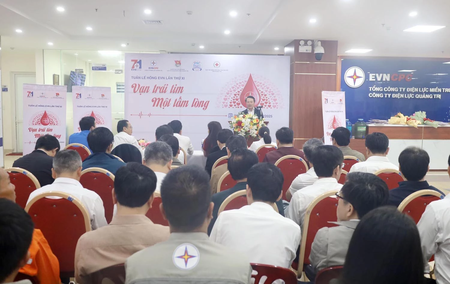 Tiếp nhận hơn 700 đơn vị máu từ Tuần lễ hồng EVN lần thứ XI năm 2025