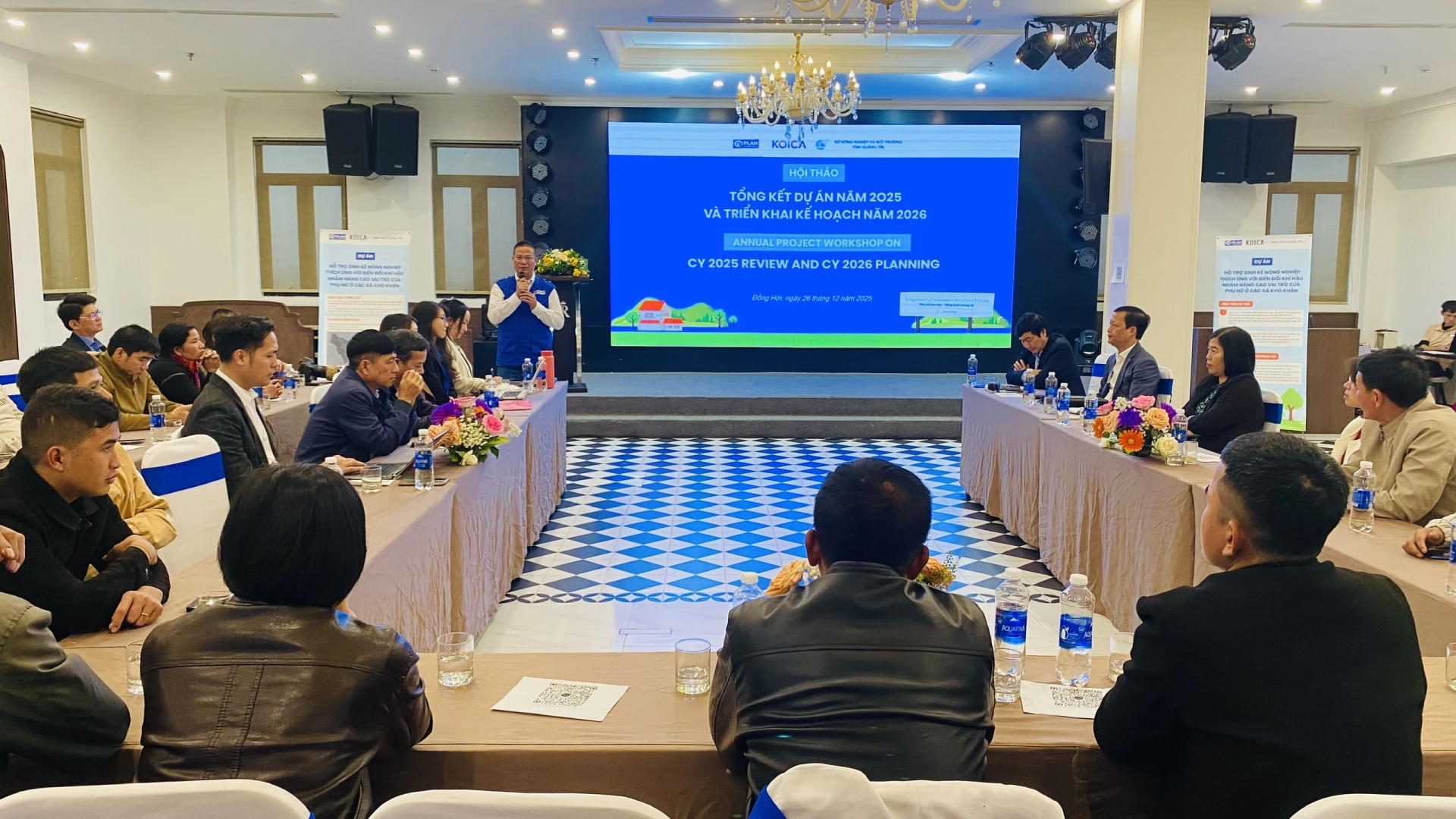 Quang cảnh Hội thảo tổng kết năm 2025 và triển khai kế hoạch năm 2026 Dự án Plan - Ảnh: T.L 