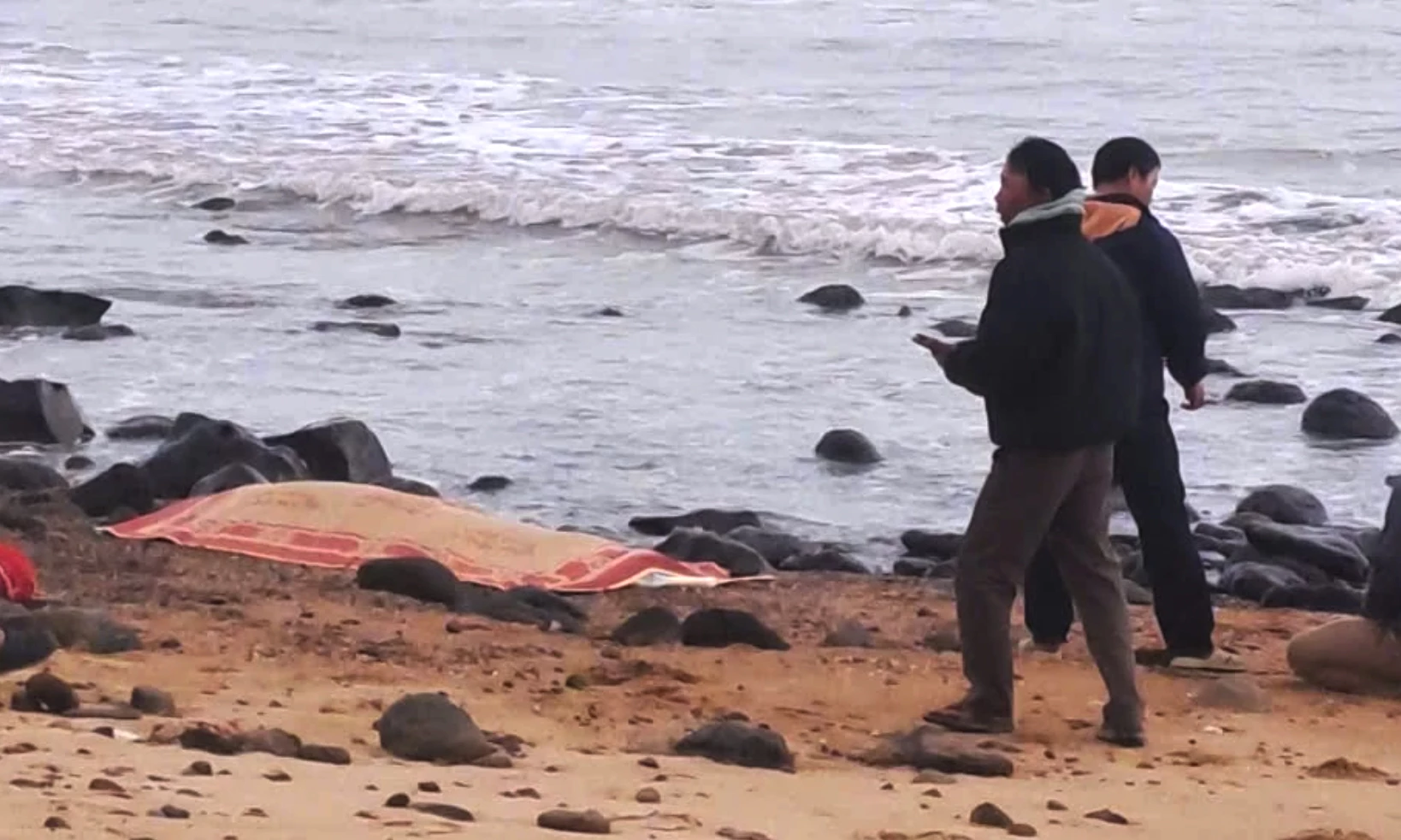 Thi thể ông H. được phát hiện vào sáng 5/1 tại thôn Bắc Bàn, xã Cửa Tùng