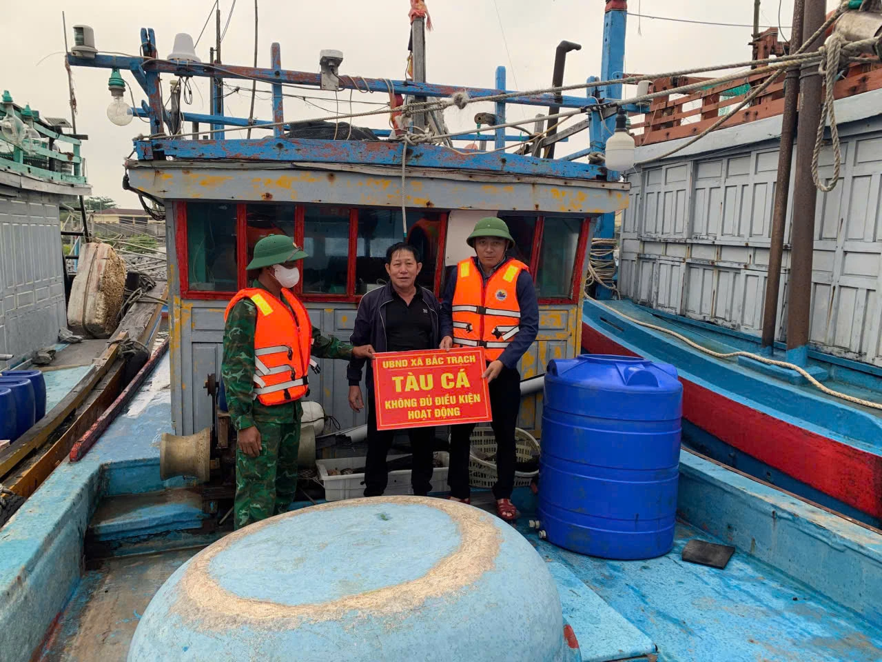 Thành lập 2 Tổ kiểm soát liên ngành để tuần tra, chống khai thác IUU trên các vùng biển của tỉnh