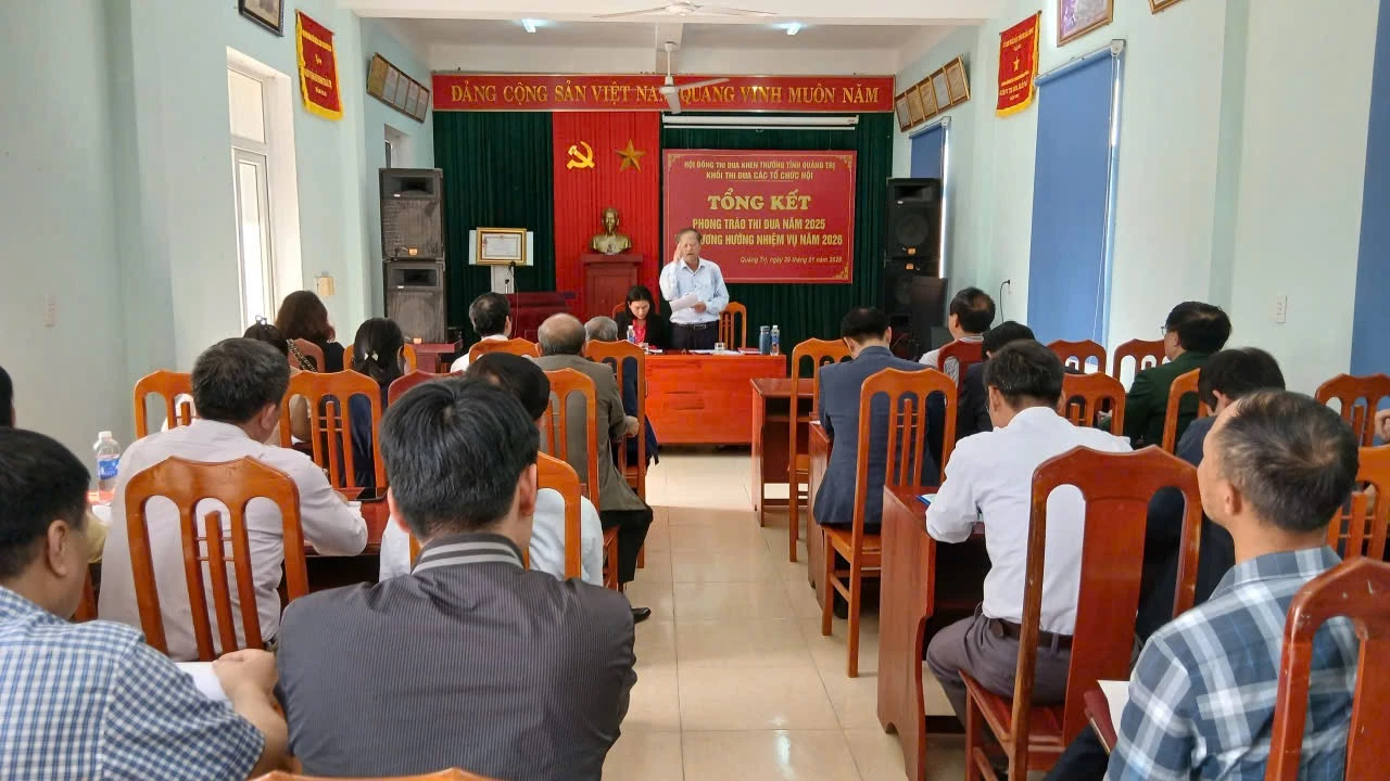 Ký kết giao ước thi đua trong Khối Thi đua các tổ chức hội