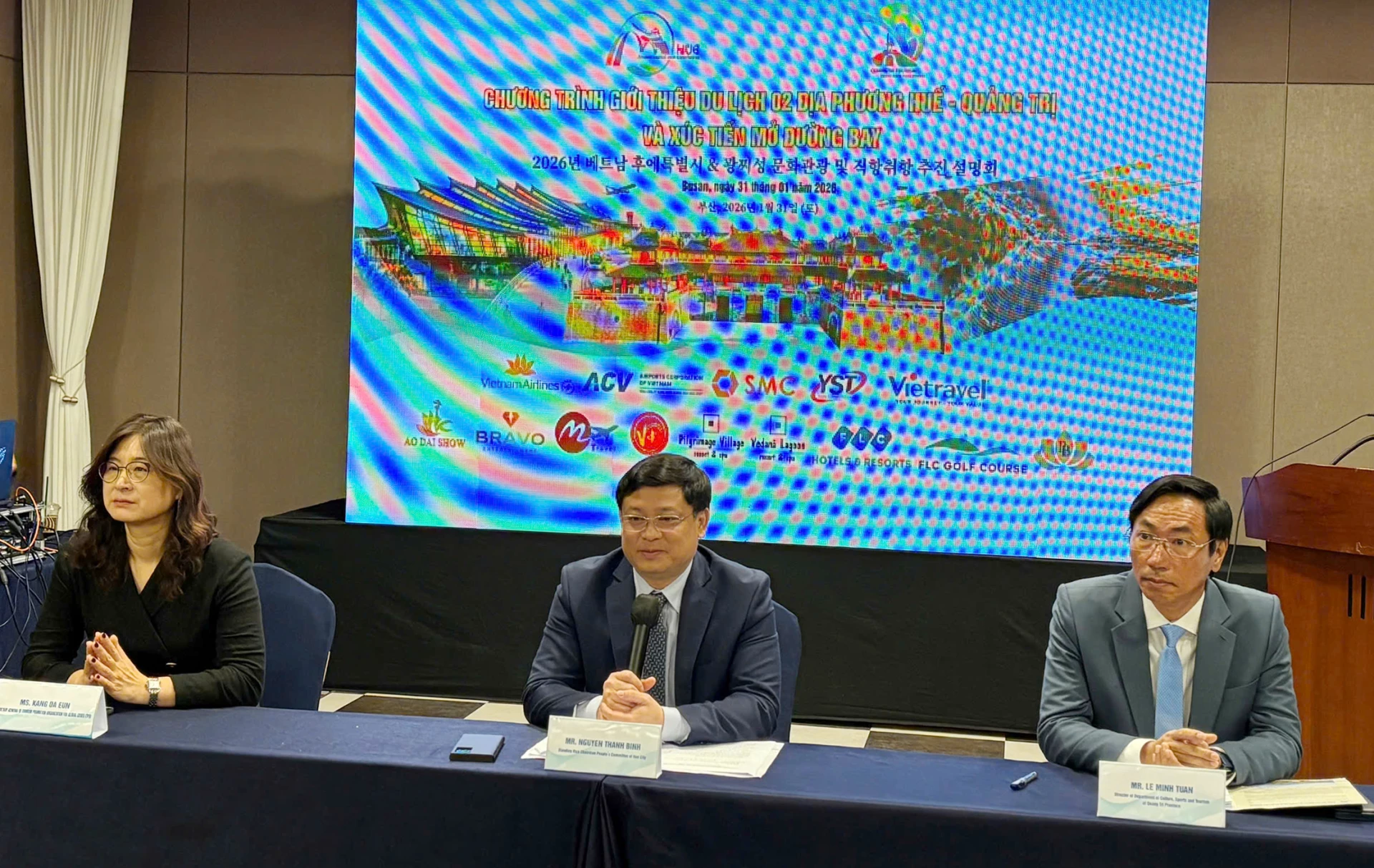 Du lịch Huế – Quảng Trị: Thu hút khách Hàn Quốc tại Busan Giới thiệu, kết nối du lịch Huế-Quảng Trị tại TP. Busan, Hàn Quốc