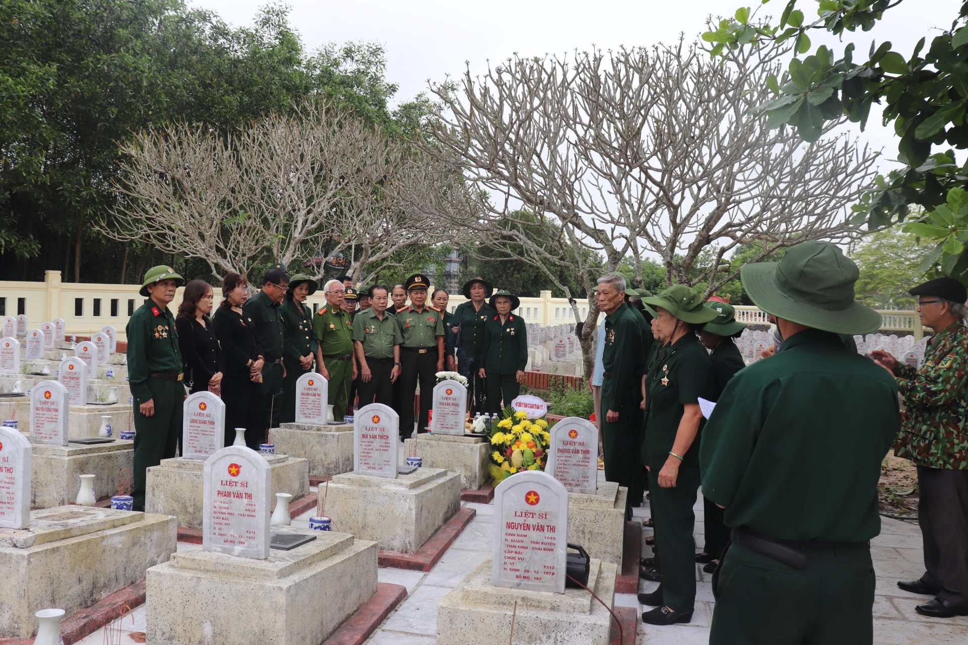 Đưa hài cốt liệt sĩ Bùi Văn Thữa về quê hương