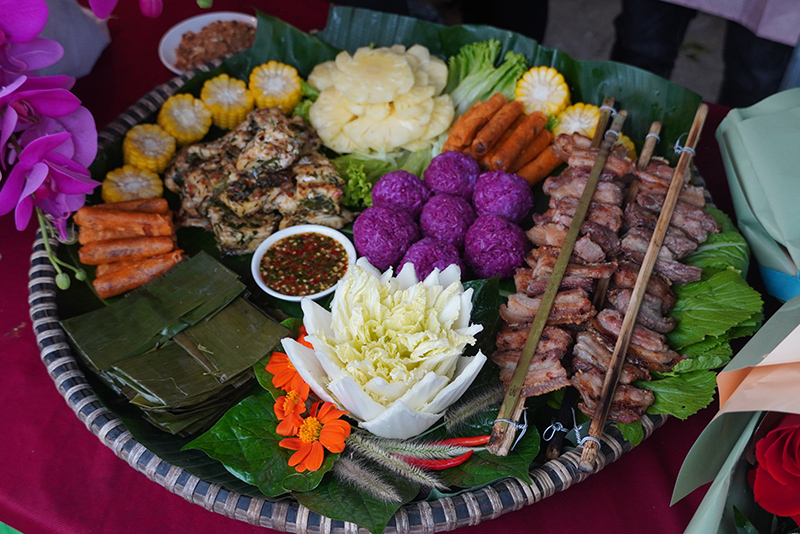 Sử dụng nguyên liệu đặc trưng của địa phương, có sự sáng tạo là một trong những tiêu chí được đánh giá cao tại hội thi.