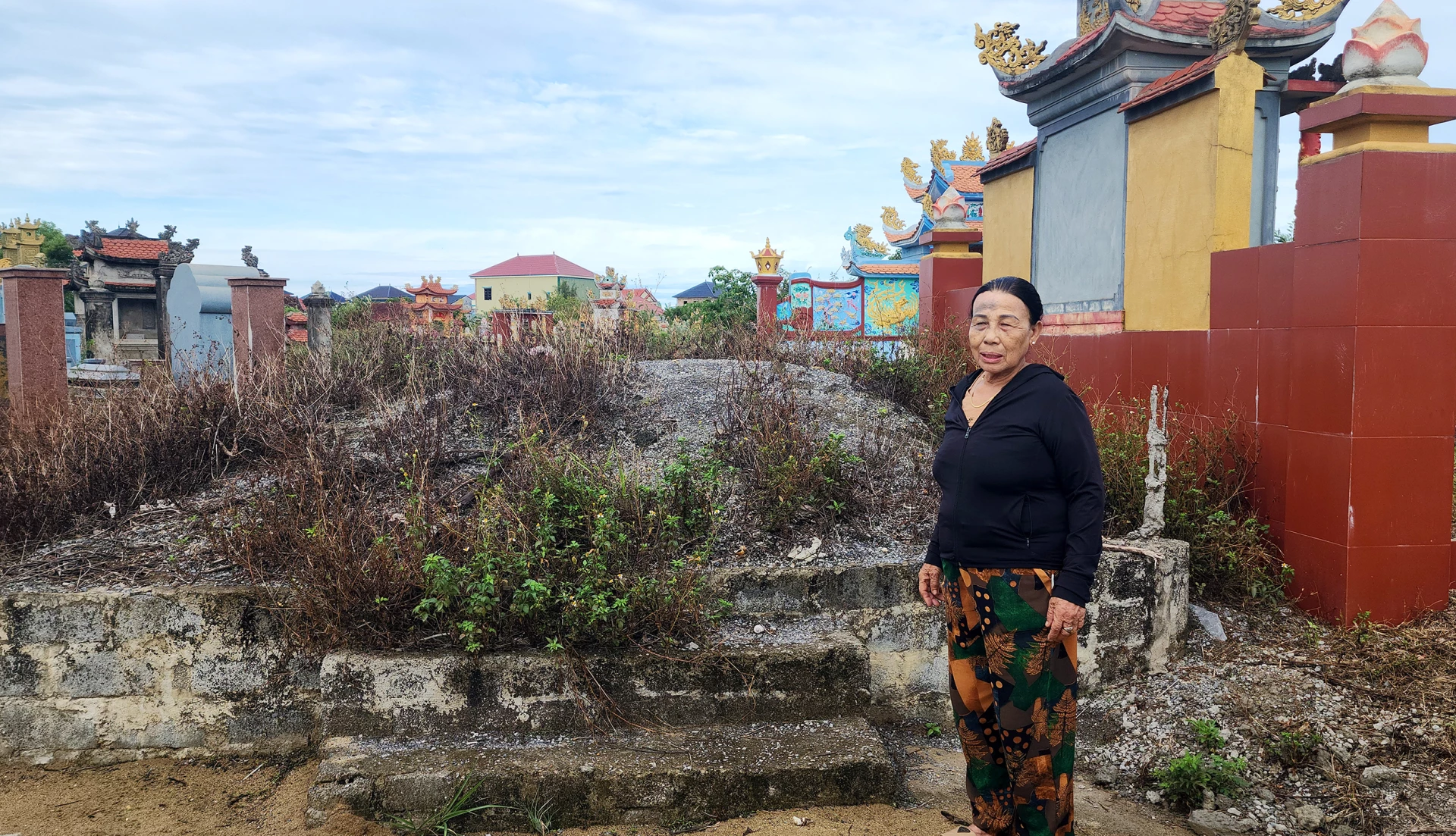 Bà Võ Thị Vân- Ảnh: T.L
