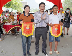 Bố Trạch: Hấp dẫn hội thi cá trắm sông Son