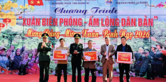 Chương trình "Xuân Biên phòng - Ấm lòng dân bản" ở xã Thượng Trạch