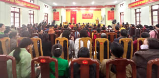 Trao 400 suất quà Tết cho hộ nghèo, cận nghèo xã Tân Thành