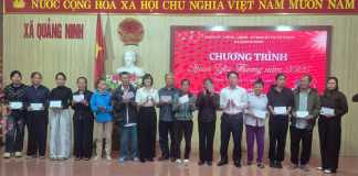 Xã Quảng Ninh tổ chức chương trình 'Xuân yêu thương' năm 2026