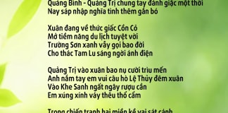 Xuân về trên Quảng Trị yêu thương