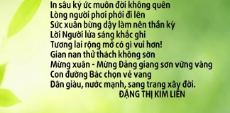 Mừng xuân nhớ Bác