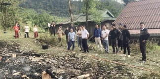 Kịp thời thăm hỏi, hỗ trợ hộ dân bị hỏa hoạn tại xã Đakrông