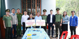 Công an tỉnh Quảng Trị: Khởi công xây nhà tình nghĩa cho Bà mẹ Việt Nam Anh hùng