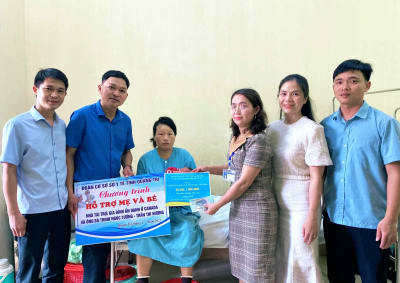 'Vượt cạn' cùng sản phụ nghèo