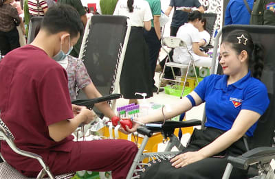Phường Ba Đồn: Tiếp nhận hơn 200 đơn vị máu trong ngày hội hiến máu tình nguyện