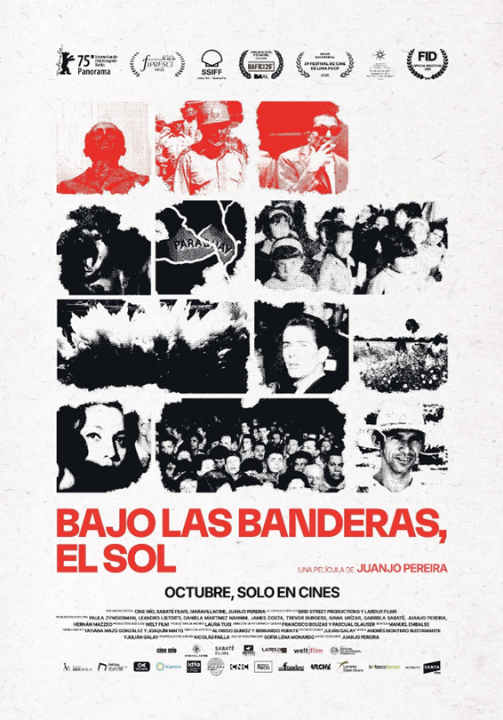 Bajo las banderas, el sol