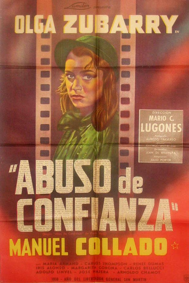 Poster de Abuso de confianza