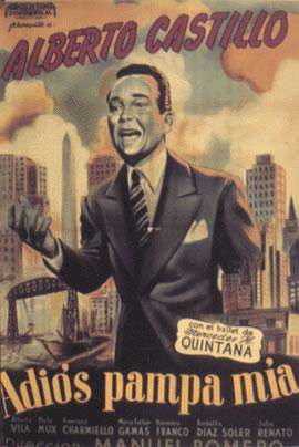 Poster de Adiós Pampa mía