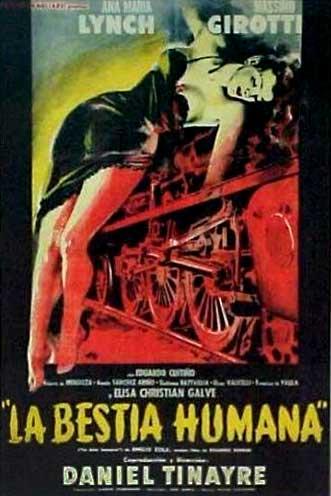 Poster de La bestia humana