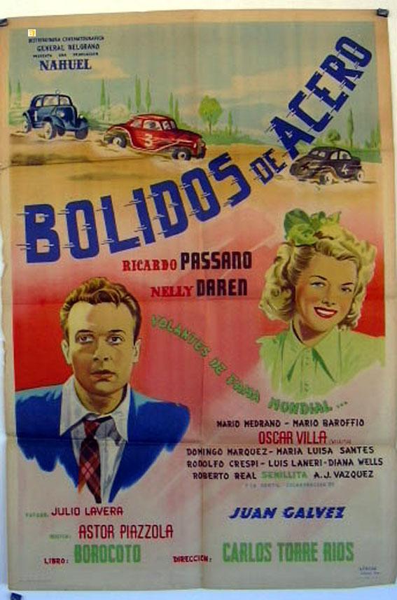 Poster de Bólidos de acero