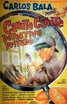 Poster de Canuto Cañete, detective privado