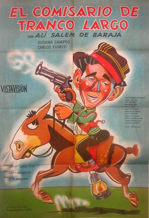 Poster de El comisario de Tranco Largo