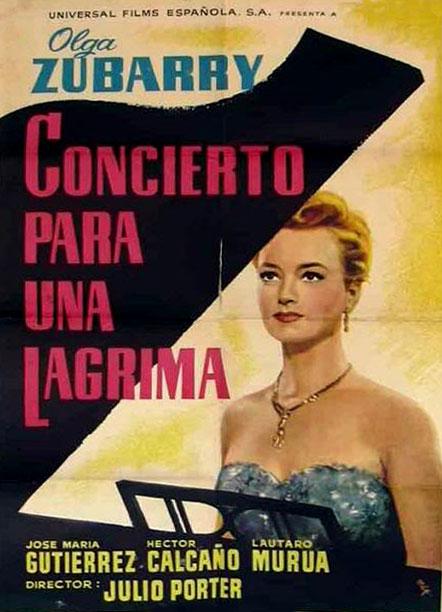 Poster de Concierto para una lágrima