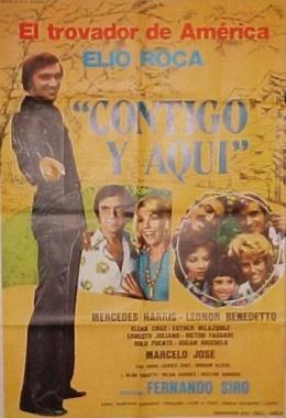 Poster de Contigo y aquí