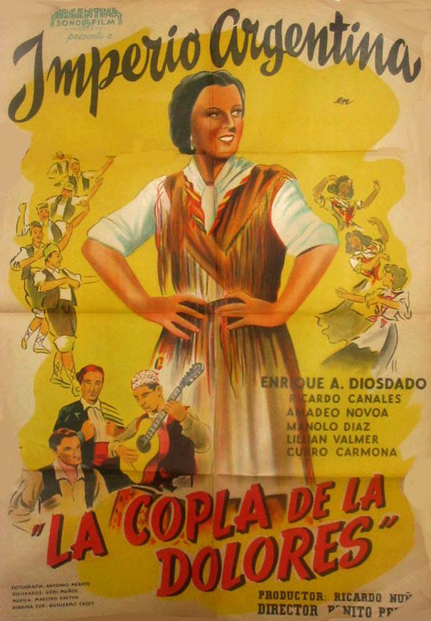 Poster de La copla de la Dolores