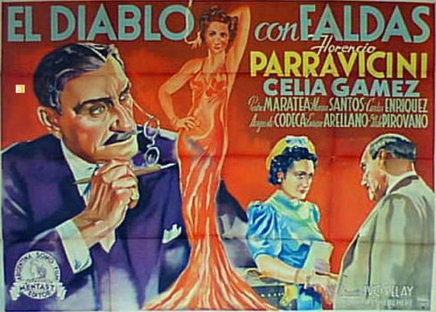 Poster de El diablo con faldas