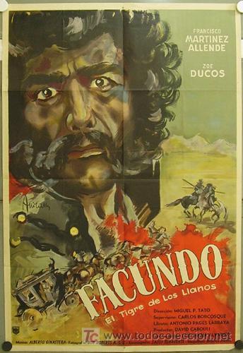 Poster de Facundo, el tigre de los llanos