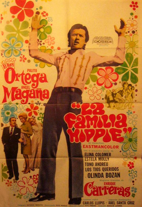 Poster de La familia hippie