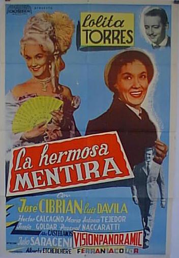 Poster de La hermosa mentira