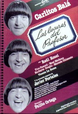 Poster de Las locuras del profesor