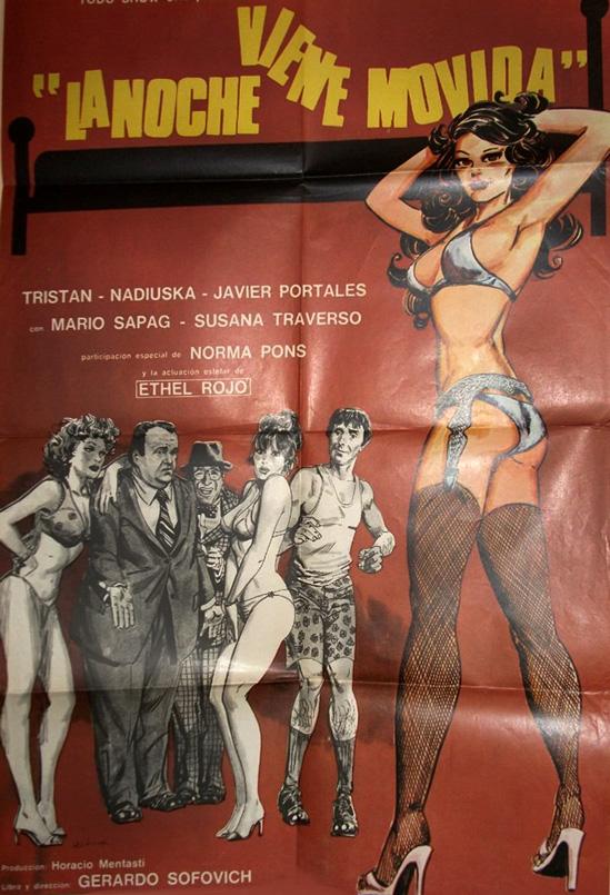 Poster de La noche viene movida